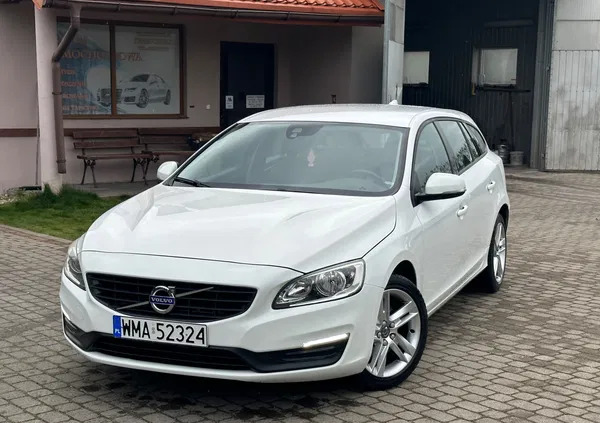 volvo v60 mazowieckie Volvo V60 cena 45400 przebieg: 195222, rok produkcji 2016 z Ostrołęka